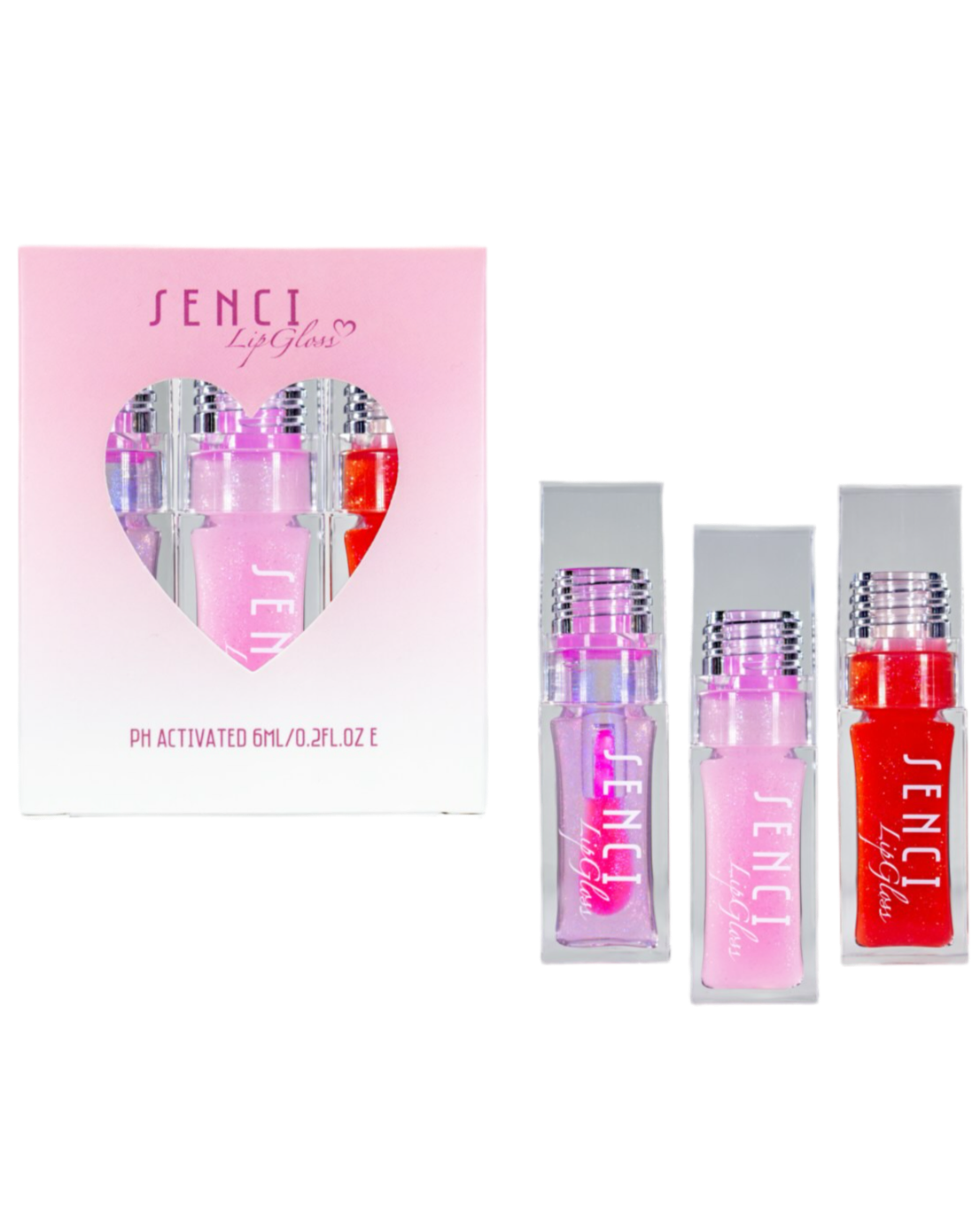 pH Activated Lip Gloss 3-Pack